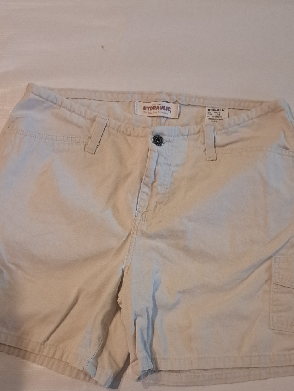 Hydraulic Cream Cargo Shorts 9 - 10